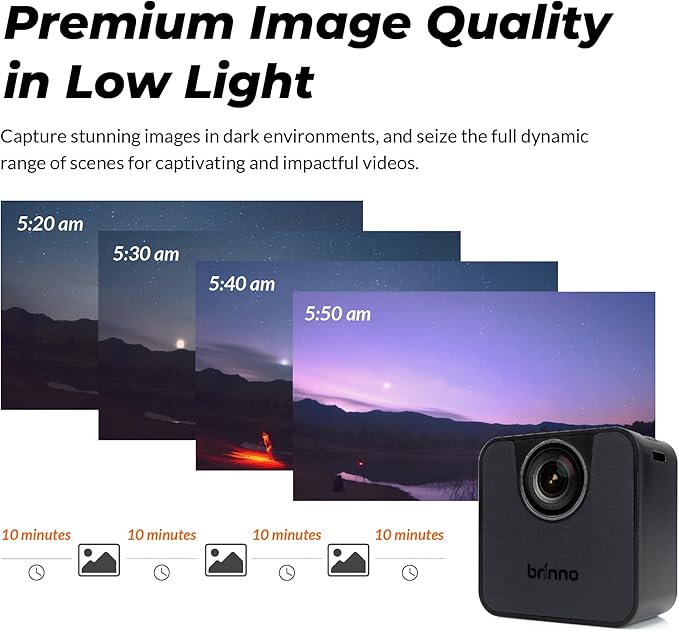 Brinno BCC200-BLE Time Lapse Camera Bundle : 1 X ARC100 + 2 X TLC200PRO-BLE