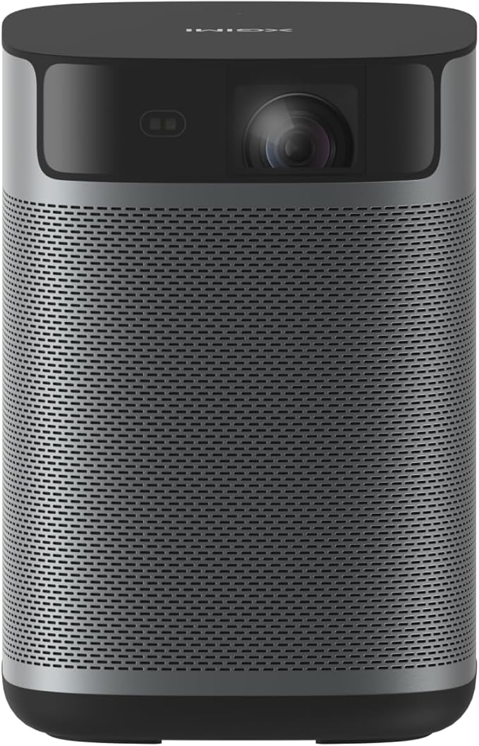 XGIMI MoGo 2 Pro (New) 1080P Portable Projector, Google TV with Licensed Netflix, with WiFi and Bluetooth, 430 ISO Lumens, 2X8W Speakers, Supports 4K, Auto Focus, Object Avoidance, Screen Adaption