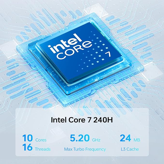 Lenovo 2025 IdeaPad Slim Business AI-Powered Laptop, 16" WUXGA Touchscreen, Intel Core 7 240H, 64GB DDR5 RAM, 2TB SSD, Copilot, Webcam, Backlit, Wi-Fi 6, W11P, Bundle with ADATA 512GB External SSD