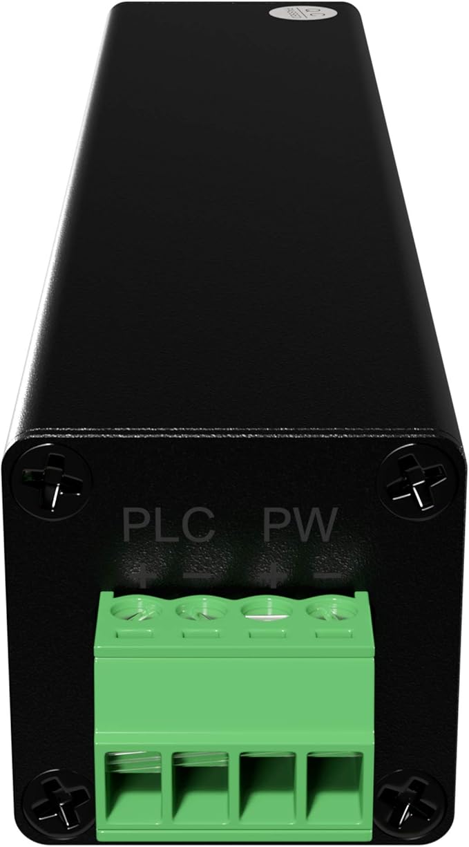 Mini Size 800m 2600ft PoE LAN Extender Over Twisted UTP kit BNC or Copper Wire – PoE Camera or Other Remote Ethernet Device Repeater Booster Bridge - Extended Temp Range - BNC to 2PIN adapters in Set