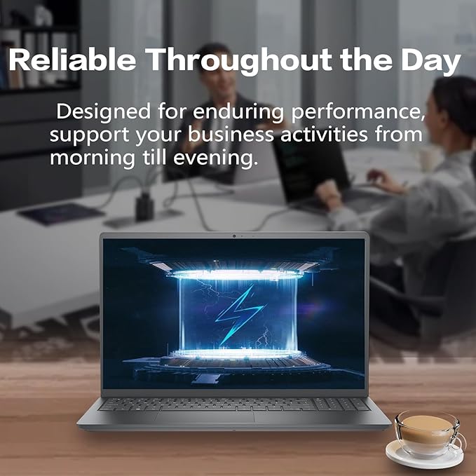 Dell Vostro Business Laptop -15.6" FHD - Intel Core i3-1215U - 32GB RAM - 1TB SSD - Wi-Fi 6 - Long Battery Life - Ethernet Port - SD Card Reader - Immersive Narrow-Bezel Display - Windows 11 Pro