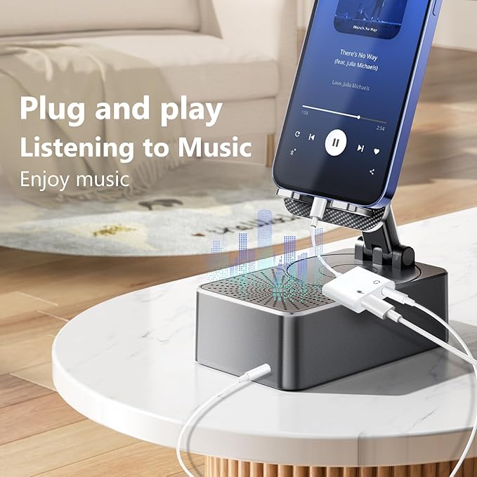 Seulliya USB C to 3.5mm Headphone Jack and Charger Adapter, 2-in-1 Audio & Fast Charging Splitter for Apple iPhone 17/16/15/Pro/Pro Max, iPad, Samsung, Pixel, and More 5Pack