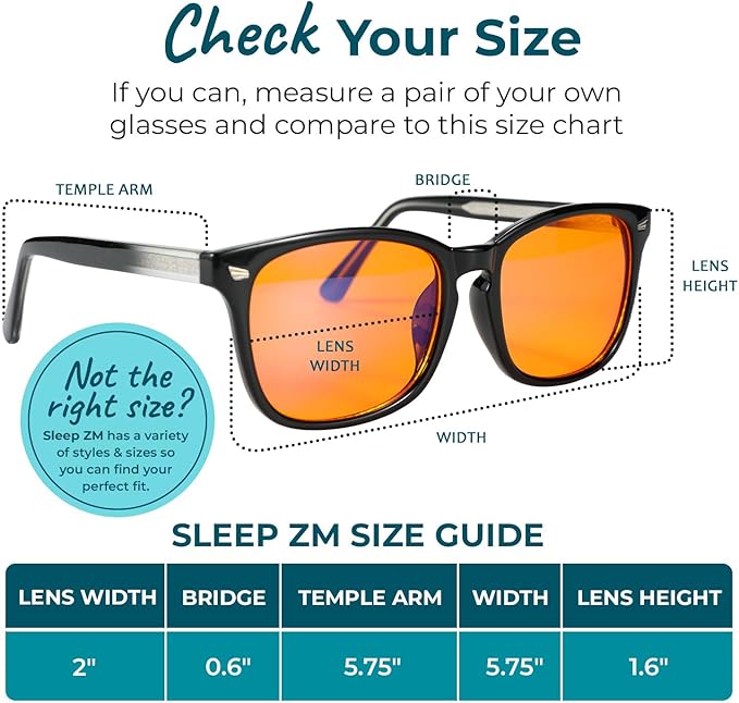 Blue Light Blocking Glasses for Women + Men - Better Sleep + Anti Eye Strain Protection - Computer Screens & Gaming