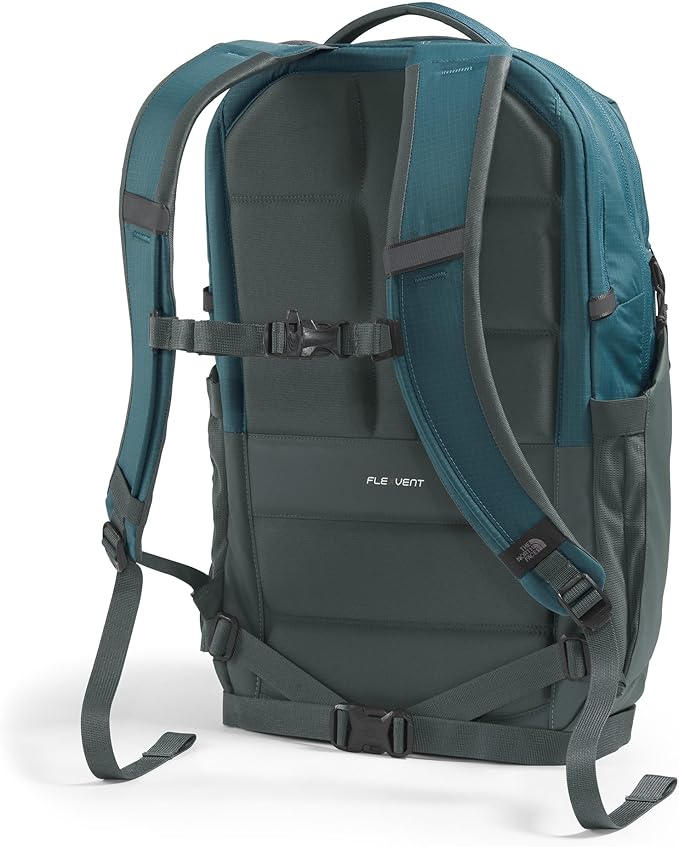 THE NORTH FACE Surge Commuter Laptop Backpack | Daypack with Water Repellent Finish, 16" Laptop Sleeve, Reflective Details, Space/Anthracite Grey, One Size