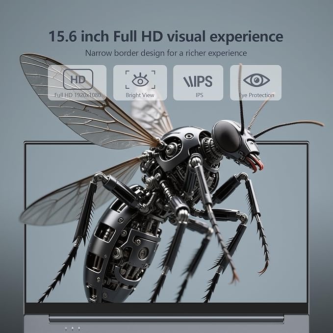 2025 Gaming-Laptop, 15.6 inch Laptop with Core-i7, Laptops 24GB DDR4 1TB SSD, Laptops with Backlit Keyboard, Fingerprint Unlock, Lap top for Student/Work/Business Win 11 Pro, Mini-HDMI TF Port