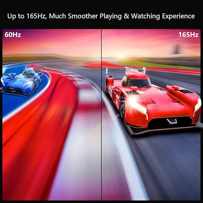 INNOCN 39G1R 39" Ultrawide Curved Gaming Monitor 165Hz 144Hz(Support) QHD 2K 2560 x 1440p HDMI 2.0 HDR10 FreeSync Computer Monitor, 99% sRGB, Tilt/Swivel/Height Adjustable, w/Speakers, White