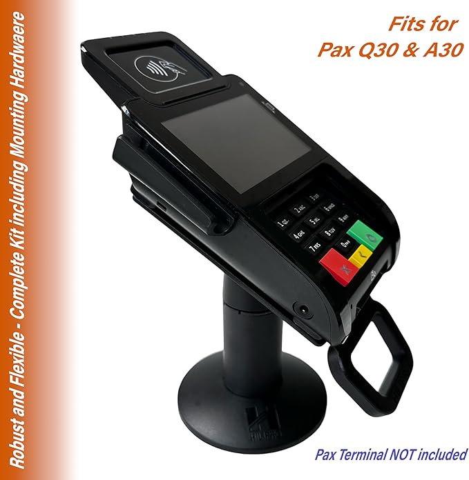 Point of Sale Swivel Stand for Pax Q30 - Swivels & Tilts - A Complete POS kit
