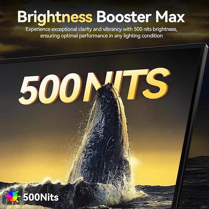 UPERFECT OLED Portable Monitor 16", 3K 2880x1800 | 120Hz | 0.1ms Portable Gaming Monitor, 500 Nits |100% DCI-P3 | 100000:1 Contrast | Ultra-Slim Design for Laptop Mini PC Phone Game Consoles