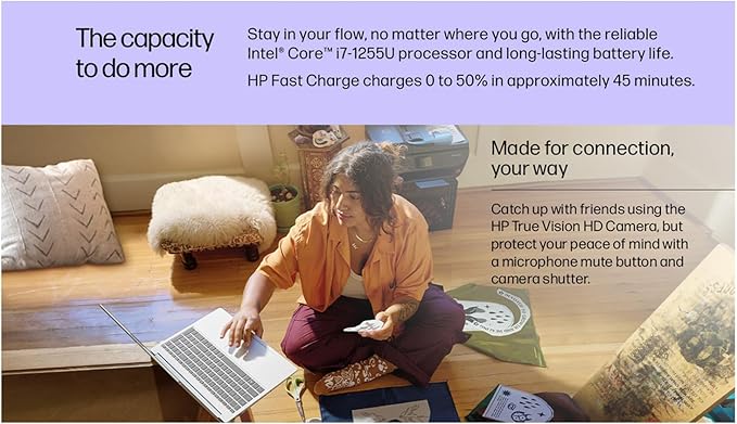 HP Pavilion 15.6" FHD Business Laptop | Intel Core i7-1255U up to 4.7GHz | 24GB RAM - 1TB PCIe SSD | Intel Iris Xe Graphics | Webcam | Wi-Fi 6 | USB-C | Ethernet Port | Windows 11