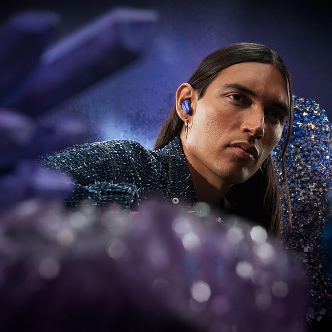 Bose New QuietComfort Ultra Bluetooth Earbuds (2nd Gen), Wireless Noise Cancelling Earbuds, Up to 6 Hours Battery, IPX4 Rating, Immersive Audio, Deep Bass, Midnight Violet - Limited Edition Color