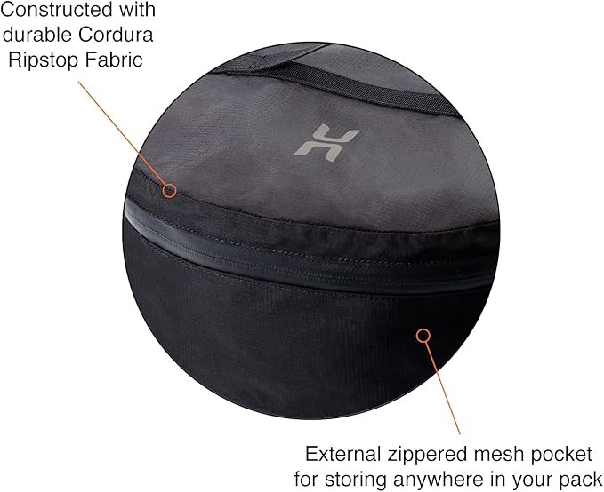 Hillsound PackStack Pro Storage Cubes, Waterproof Packing Cubes for Backpacking & Camping Space-Saving Modular Backpack Organizers