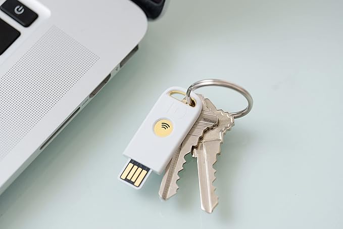 Identiv uTrust FIDO2 NFC Security Key USB-A (FIDO, FIDO2, U2F, WebAuth)