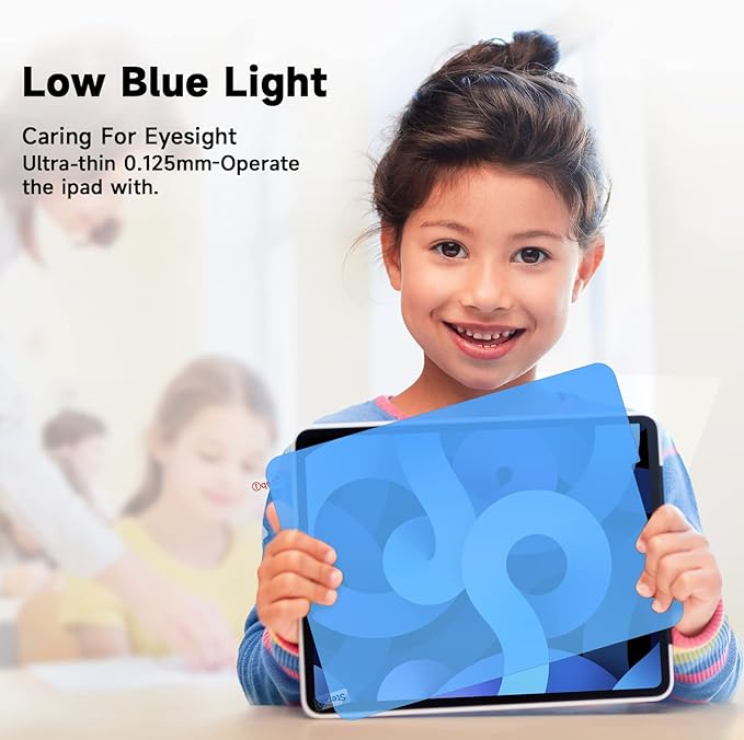 2 Pack Screen Protector for iPad Pro 11 (2021/2020/2018) & iPad Air 5/4 (2022/2020), Ultra HD, Anti Glare, Anti Scratch