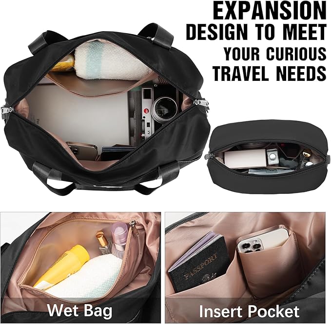 LONG VACATION Carry On Luggage 20 Inch, Luggage Sets 3 Piece with Spinner Wheels & YKK Zipper TSA Lock, ABS+PC Hardside Suitcase Lightweight Travel Luggage (APPLE GREEN, 20 Inch)