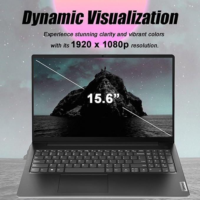Lenovo V15 Gen 4 Business Laptop, 15.6" FHD Display, Intel Core i5-13420H (Beat i7-1355U), HDMI, RJ45, Webcam, Numeric Keypad, Wi-Fi, Windows 11 Pro, Black (16GB RAM | 1TB SSD)