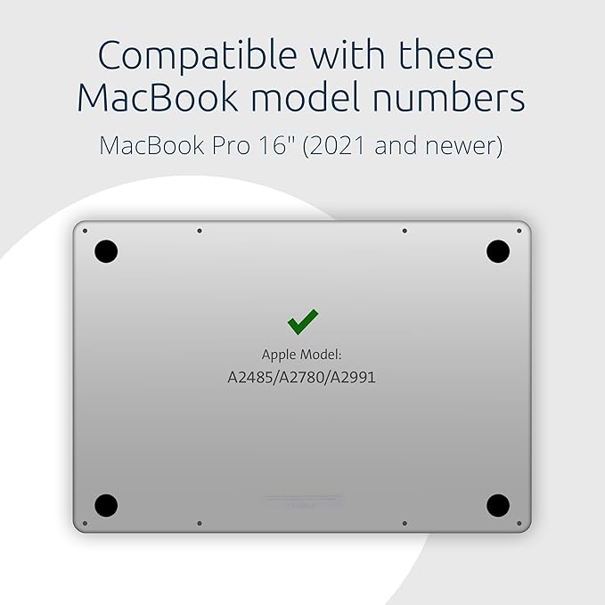 Kensington MP16 Magnetic MacBook Pro Privacy Screen for 16 inch MacBook Pro (2021-2024, M1, M2, M3, M4, Pro, Max), Removable Laptop Privacy Screen, Anti Glare Blue Light MacBook Mac Screen Protector