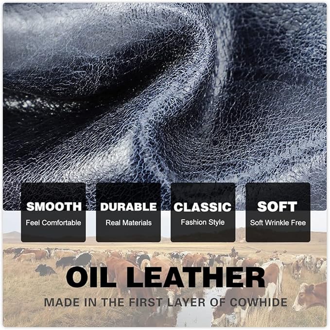 CONTACTS Passport Wallet Leather Family Passport Holder for 4 Travel Documents Organizer RFID Blocking Zipper Blue Card Wallet with 13 Card Slot