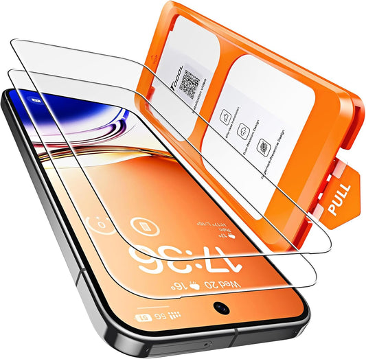 TOCOL for Google Pixel 10 Pro Screen Protector/Google Pixel 10 Screen Protector 6.3 9H Hardness Military Grade Shatterproof HD Tempered Glass for Full Coverage Easy Installation 2 Pack