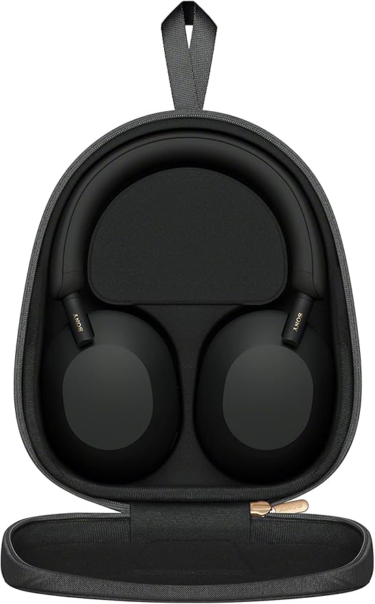 Sony WH-1000XM5 Premium Noise Canceling Headphones, Auto NC Optimizer, 30-Hour Battery, Alexa Voice Control, Black