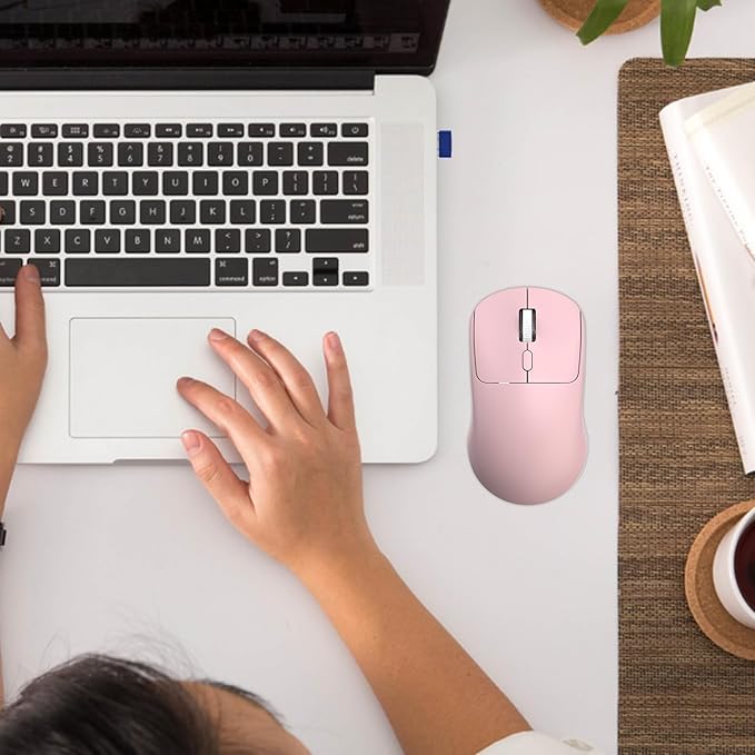 Wireless Mouse – Quiet Click 2.4G | USB Receiver Mouse for Laptop, Notebook, PC | Adjustable DPI, Ergonomic Design, Silent, Ideal Office, Home, and Travel Use | AA Battery