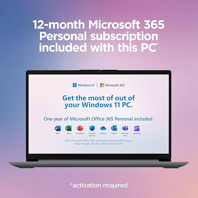 Lenovo IdeaPad 14" Laptop Computer 2025, 36GB RAM, 1.6TB Storage (1TB SSD +128GB eMMC +500GB Ext), Intel Core Processor, UHD Graphics, Long Battery WiFi-6, MarxsolAccessory, 1-Yr Office 365, Win 11