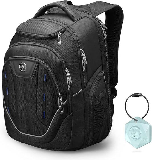 Swissdigital Design Large Travel Backpack For Men，With Finder