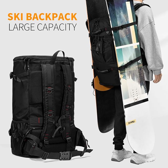 Large Capacity Backpack For Travel Hiking Sports (BLack 1056X, Extra Large)