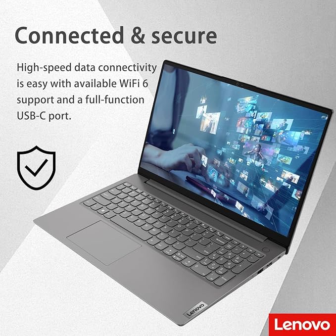 Lenovo V15 G4 Laptop, 15.6’’ FHD Display, Intel Core i5-13420H (Beat i5-1235U), 40GB RAM, 2TB SSD, Business & Student Laptop for Office, School, Home Use, Win 11 Home, Grey, with PCO Laptop Cooler