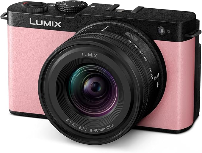 Panasonic LUMIX S9 Full-Frame Mirrorless Camera with S 18-40mm F4.5-6.3 Lens, Compact, Lightweight Body, Perfect for Social Media and Travel, DC-S9NP