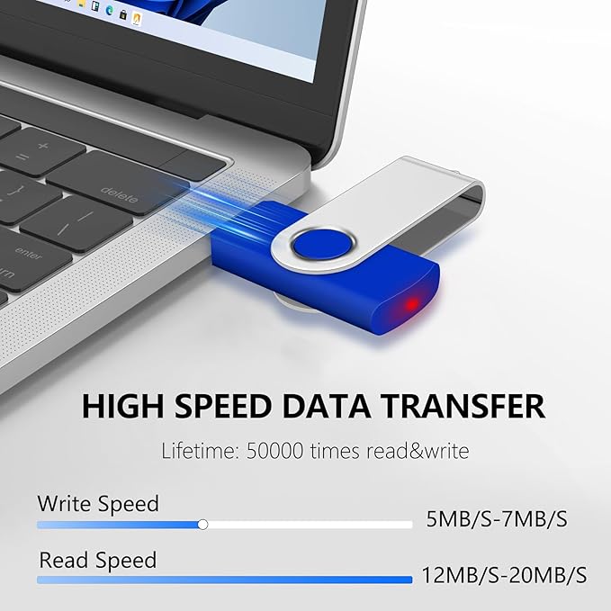 1GB USB Flash Drive 10 Pack, AreTop Premium USB2.0 Classic Swivel Memory Stick Thumb Drive Bulk Jump Drive Pack Computer Data Storage Pendrive, Mix Colors, 10PCS