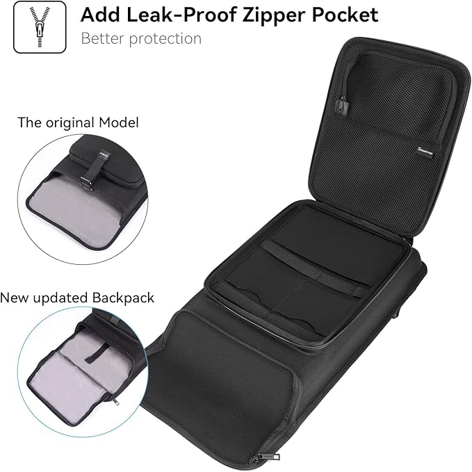 Smatree Upgrade Hard Travel Laptop Backpack for ASUS ROG Zephyrus G16 2025/2024/2023,ROG Zephyrus M16/ROG Flow X16,Galaxy Book5/4/3 Pro/Pro 360, Galaxy Book4 Edge/Book4 Ultra