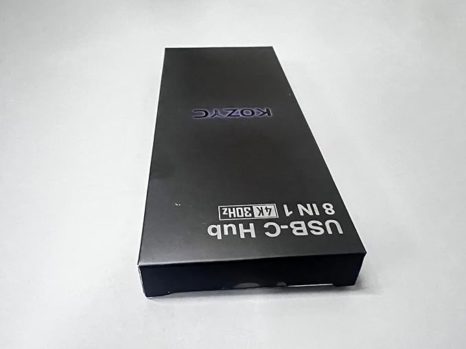 USB C Docking Station Dual Monitor, 8-in-1 USBC Hub with 2 HDMI Ports, USB-C 3.0, 2xUSB-A 3.0, SD/TF, 100W PD, Compatible with HP, Dell