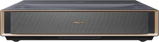 Hisense PT1 Ultra Short Throw Triple Laser Projector, 4K UHD, Google TV, 80'' - 150'', 2500 Lumens, 3000:1 Contrast, IMAX Enhanced, Dolby Vision & Atmos, 3D, 240 High Refresh Rate