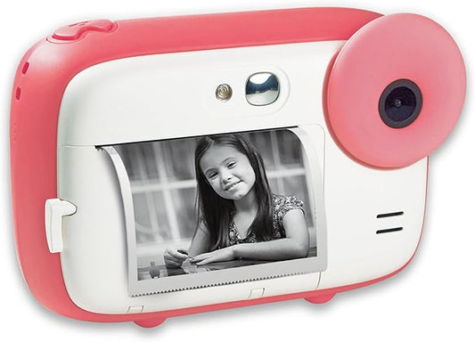 AGFA Photo Realikids Instant Cam - Instant Print Camera for Kids, Photo, Video, 2.4 inch LCD Screen, Micro-SD Port, Lithium Battery, Selfie Mirror and Photo Filter