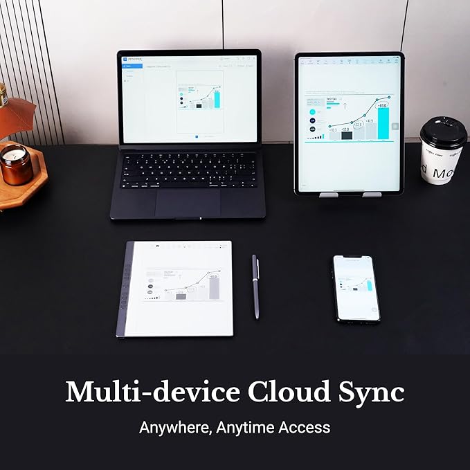 Penstar eNote Paper Tablet for Note Taking, 10.3" E Ink Display for Writing & Reading | Digital Stylus | Magnetic Cover, 2025