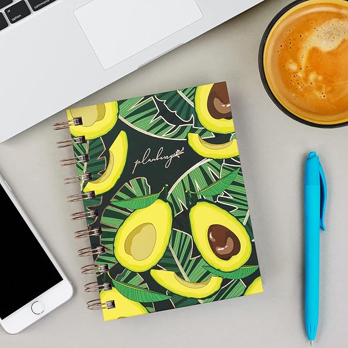 PLANBERRY Password Book Premium – Small Internet Address Organizer with A-Z Tabs – Pocket Website Password Keeper with Alphabetical Tabs – 4.7x5.7″, Hardcover (Avocado Green)