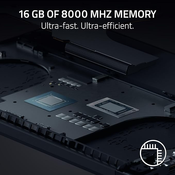 Razer Blade 14 (2025) Gaming Laptop: NVIDIA GeForce RTX 5060 - AMD Ryzen AI 9 365 CPU - 3K 120Hz OLED Display - 16GB LPDDR5X RAM - 1TB SSD - Thin & Lightweight - Chroma RGB - Windows - Black