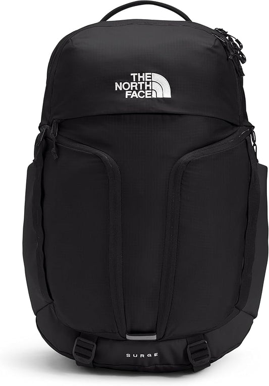 The North Face Surge Commuter Laptop Backpack, TNF Black/TNF Black, One Size
