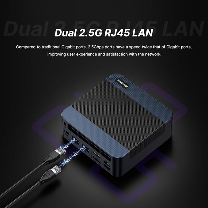 BOSGAME M4 Oculink Mini PC Ryzen 7 7840HS, Radeon 780M GPU Gaming Computers, 11 Pro-OS Desktop PC, 32GB DDR5 RAM, 1TB PCIe 4.0 NVMe 2280 SSD, Wi-Fi6, BT 5.2