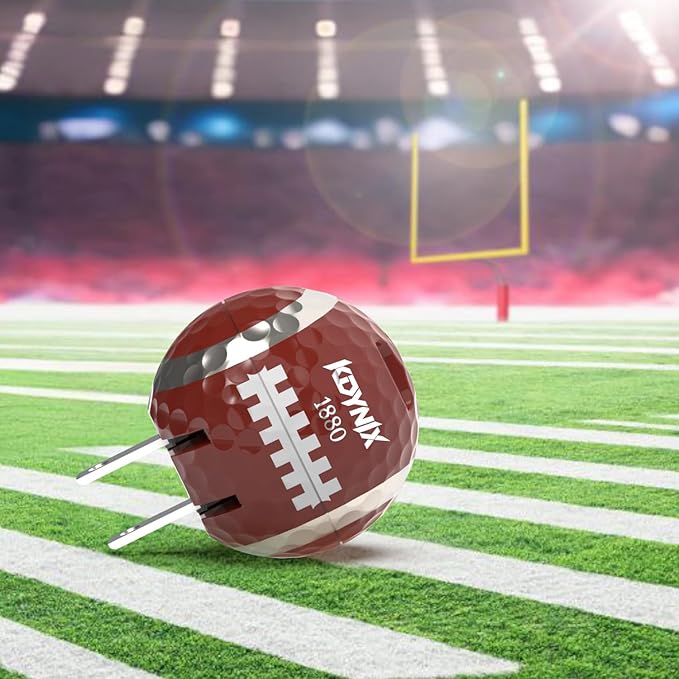 20W Dual Port Creative Golf Ball Charger Block， GaN III Power Adapter Fast Wall Charger with UL Certified, Fast Charging for iPhone 16/16 Pro/16 Pro Max/16 Plus/15/14/13/12, Galaxy, iPad, Airpods