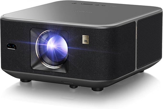 Yaber K3 Pro Projector with Subwoofer set Smart Projector with Google TV, 30W Speaker Sound by JBL, Dolby Audio, Home/Outdoor Movie Projector with WiFi6 and Bluetooth, Netflix 7000+app