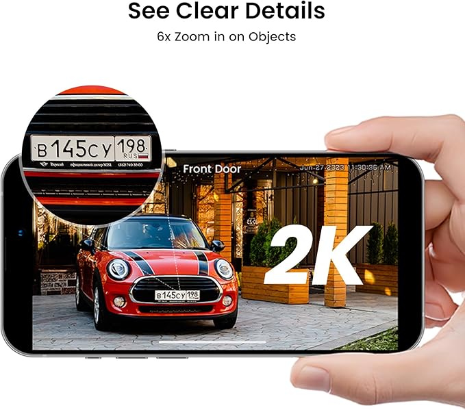 AOSU Security Cameras Outdoor Wireless, Add-On Camera, Add-On Cameras Must Be Connected to Homebase and Cannot Be Used Independently; Homebase Supports Simultaneous Connection of Up to 4 Cameras