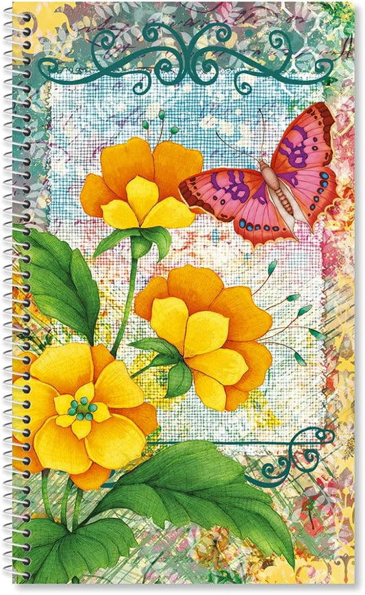 Current Joy Hall Password & PIN Keeper Book, 94 Pages, 5” x 8.5” Size Spiral Bound, Soft Cover Internet Organizer for Offline Website, Login, & Username Storage