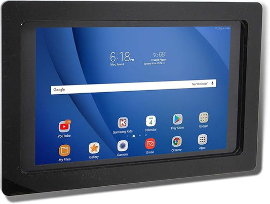 TABcare Security Anti-Theft Acrylic VESA Enclosure for Samsung Galaxy TAB A8 10.5 with Wall Mount Kit (Clear, TAB A8 10.5)