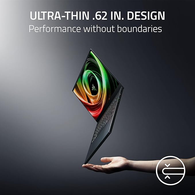 Razer Blade 14 (2025) Gaming Laptop: NVIDIA GeForce RTX 5070 - AMD Ryzen AI 9 365 CPU - 3K 120Hz OLED Display - 64GB LPDDR5X RAM - 2TB SSD - Thin & Lightweight - Chroma RGB - Windows - Black