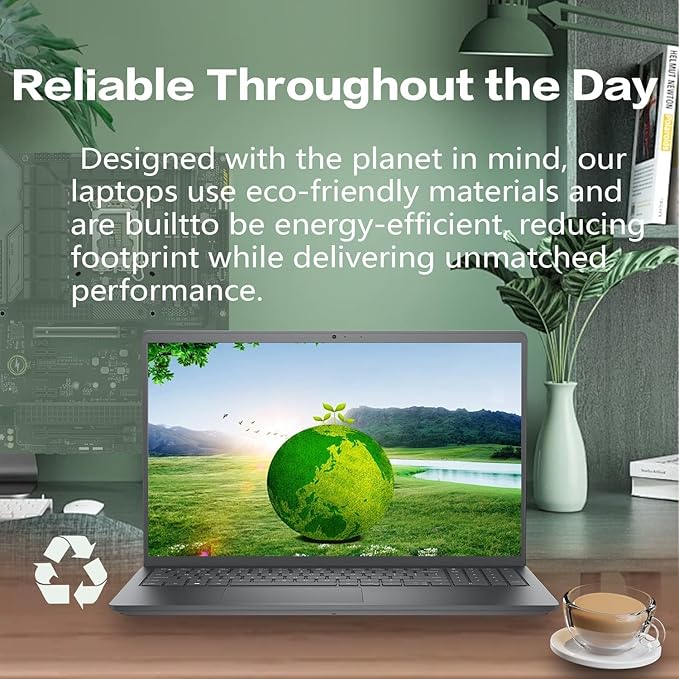 Dell Vostro Business Laptop -15.6" FHD - Intel Core i5-1235U - 16GB RAM - 1TB SSD - Wi-Fi 6 - Long Battery Life - Ethernet Port - SD Card Reader - Immersive Narrow-Bezel Display - Windows 11 Pro