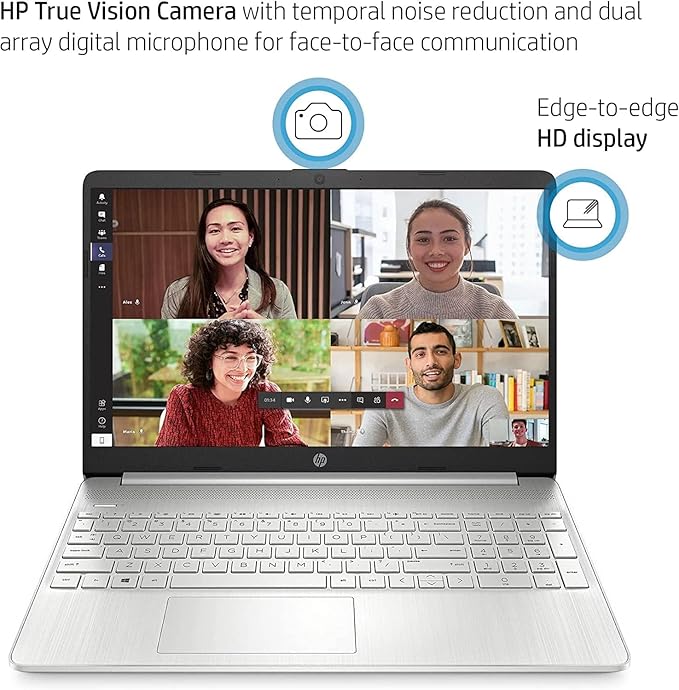 HP 15.6" Laptop | Back to School Limited Edition with Microsoft 365 | 32GB RAM | 2.5TB Storage (2TB SSD&512GB External Storage)| AMD Quad-Core Processor (Beat i5-11300H) | Win11 | WOWPC Bundle