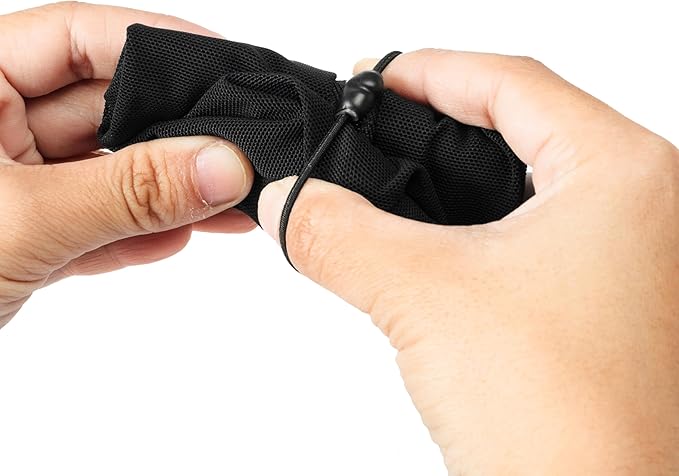 Peak Design Ultralight Mesh Packing Cube, Eclipse, Stretchy Mesh Luggage Cube with Strap Attachment Points and Luggage Pass Throughs, Zipper Opening, Travel Organizer for Men and Women, Size XS