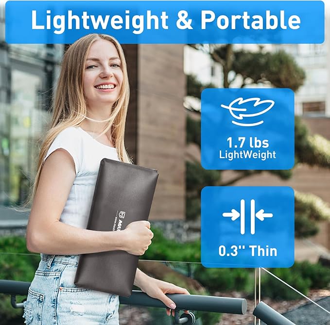 Maxfree Portable Monitor Touchscreen, 13" 1080P 10-Point Touch Screen Monitor with Kickstand & Speaker, Plug & Play, Laptop Screen Extender for Laptop/Windows/MacOS/Android/PS4/5/Xbox/iPad