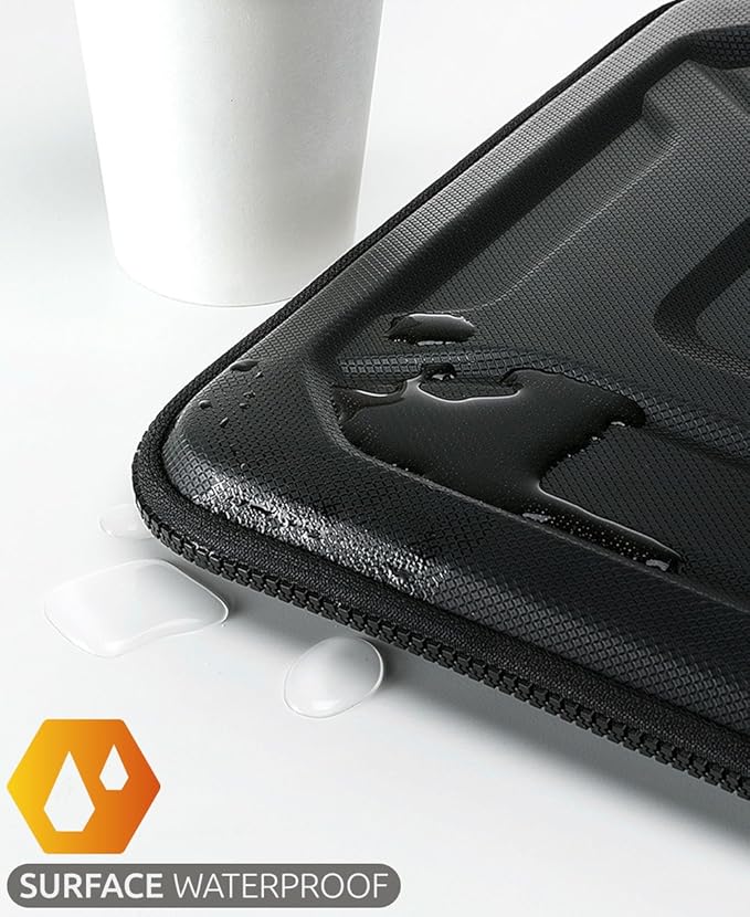 360 Protective Tablet Sleeve for 11-12.9 inch iPad Pro M2&M1 with Magic Keyboard or Smart Keyboard Folio, Water-Resistant Case Bag with Accessory Pocket